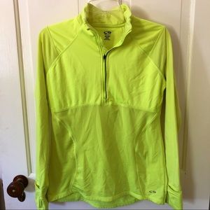 1/4 zip running jacket